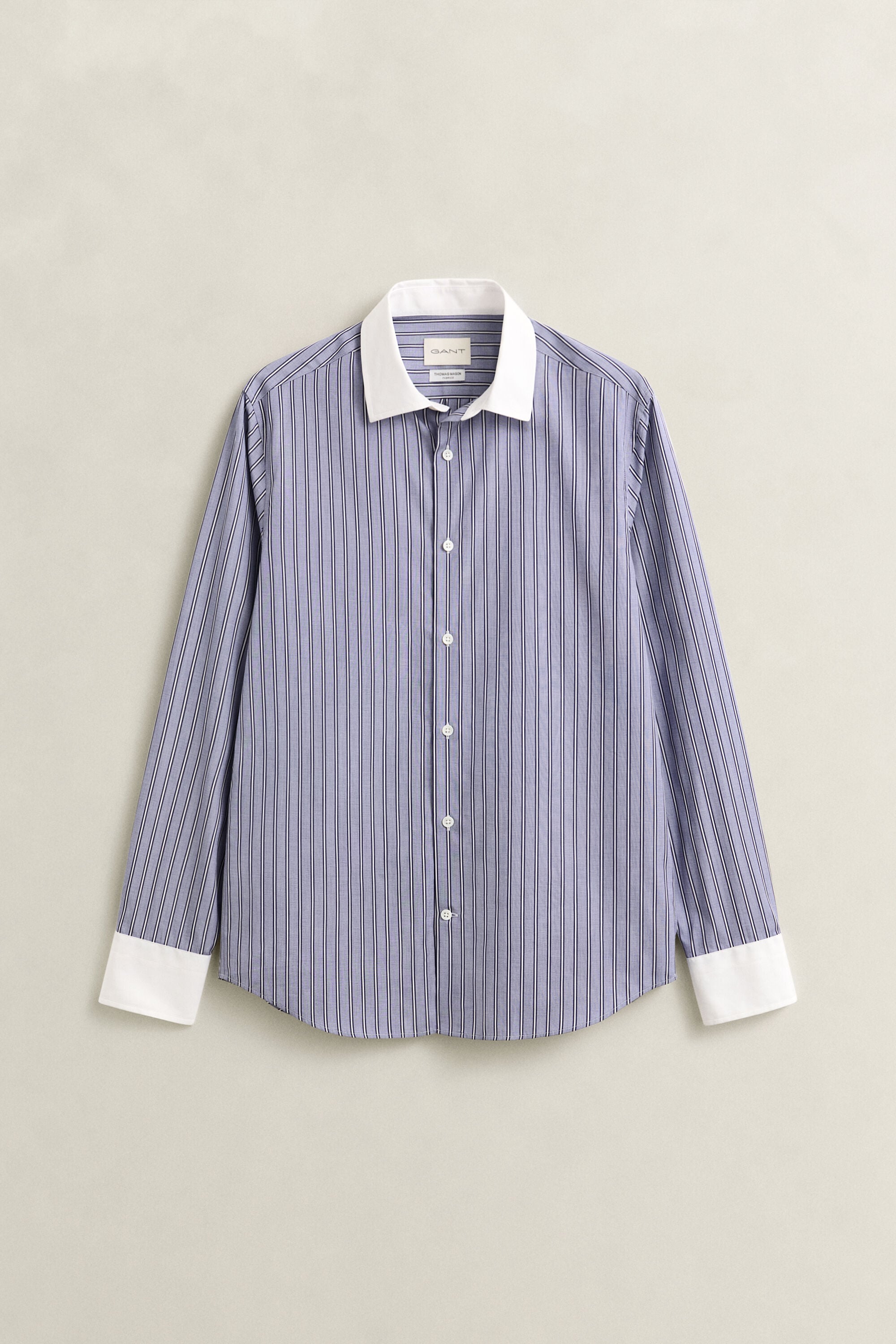 Camisa fil-à-fil de rayas