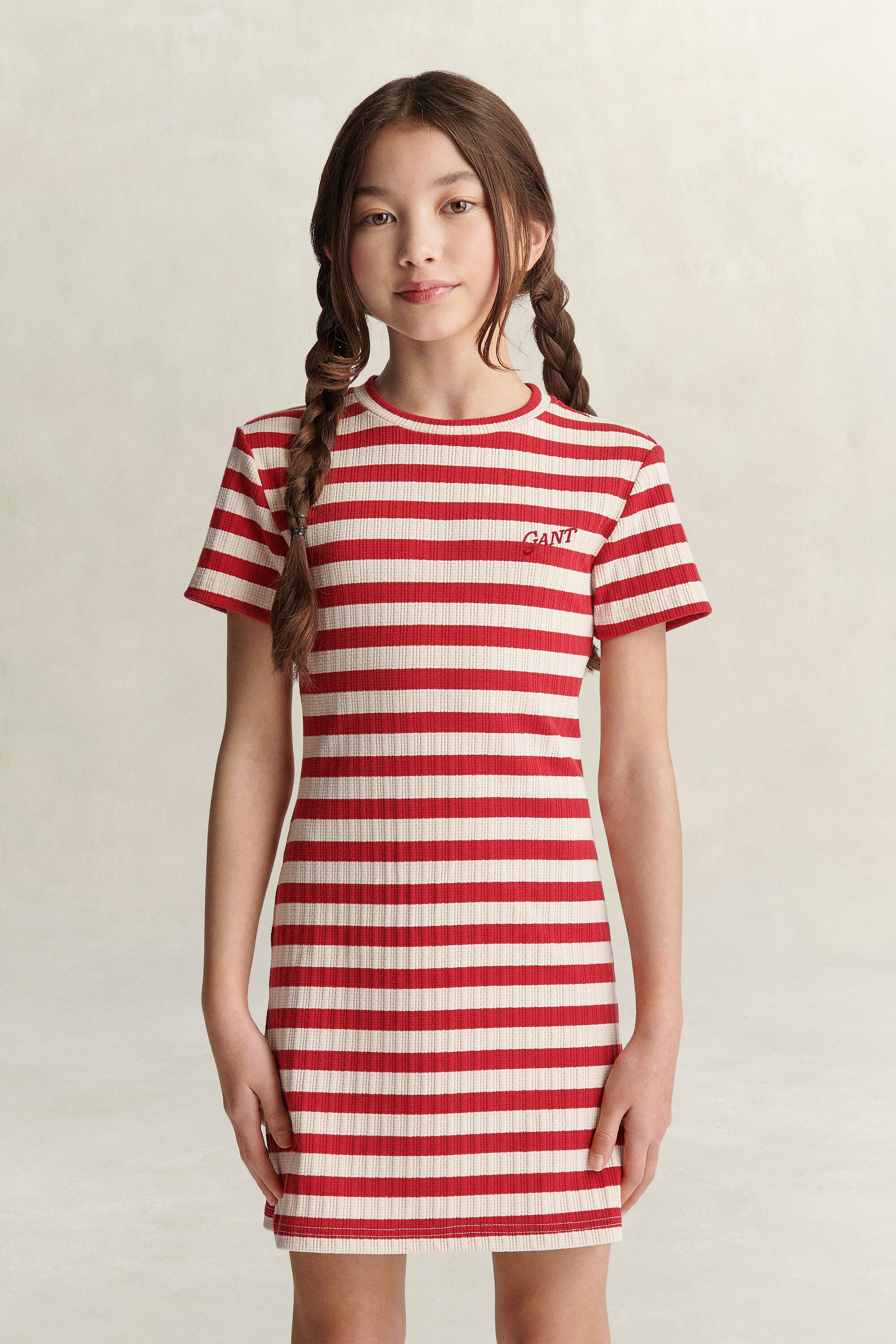 Vestido de rayas Teen Girls