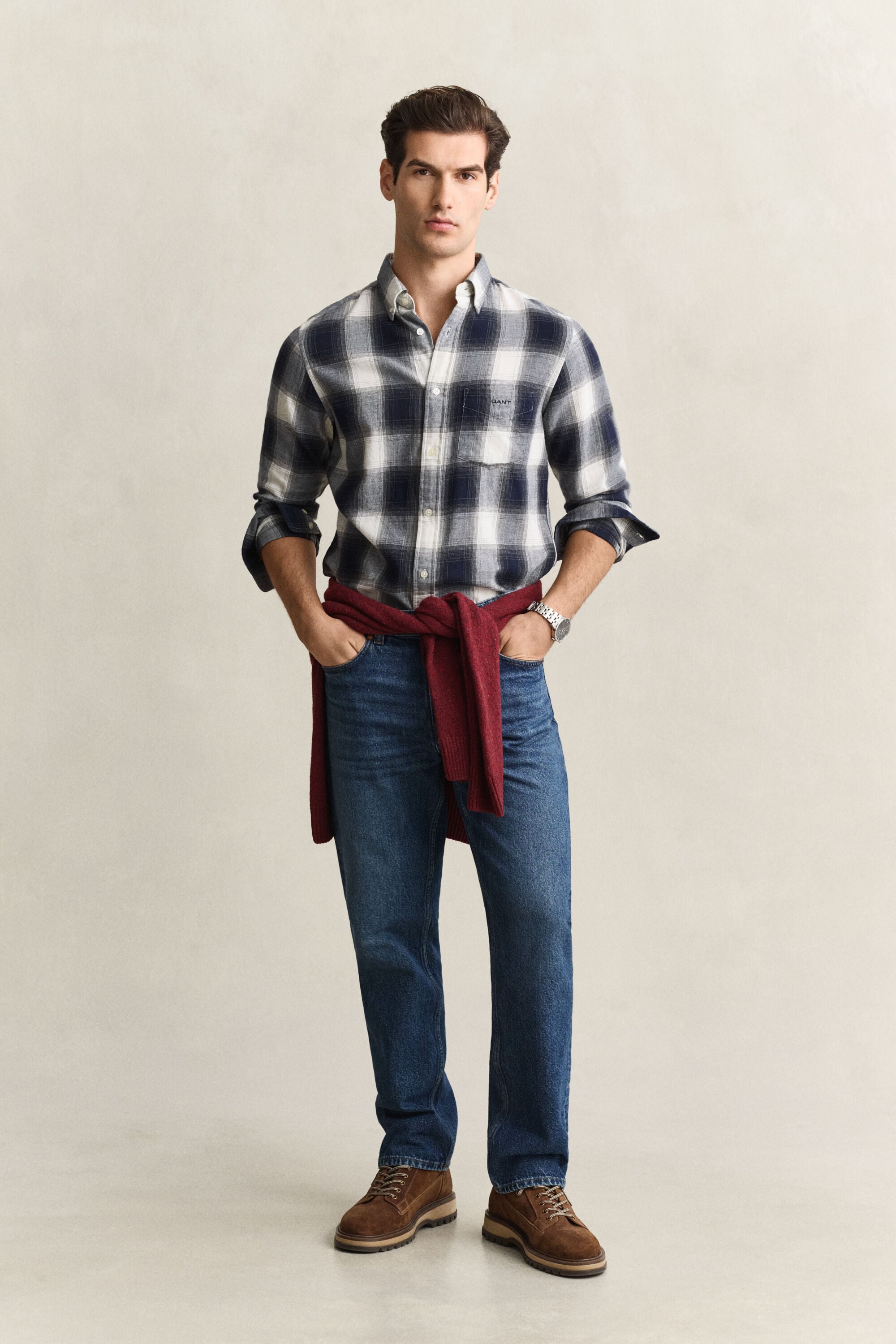 Camisa de franela Windblown a cuadros
