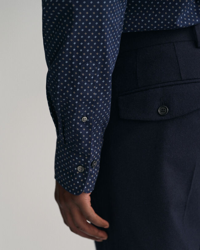 Camisa Regular Fit con microestampado