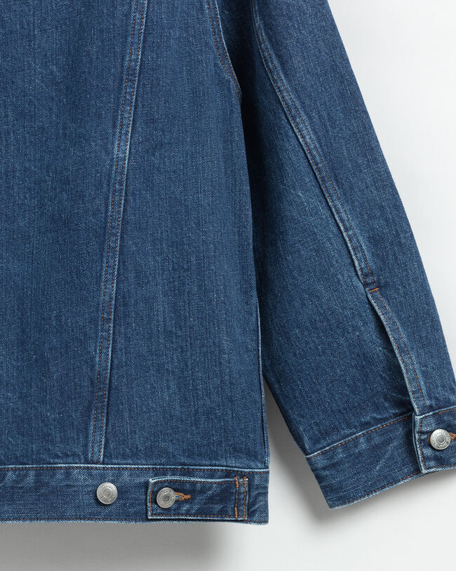 Cazadora vaquera extragrande