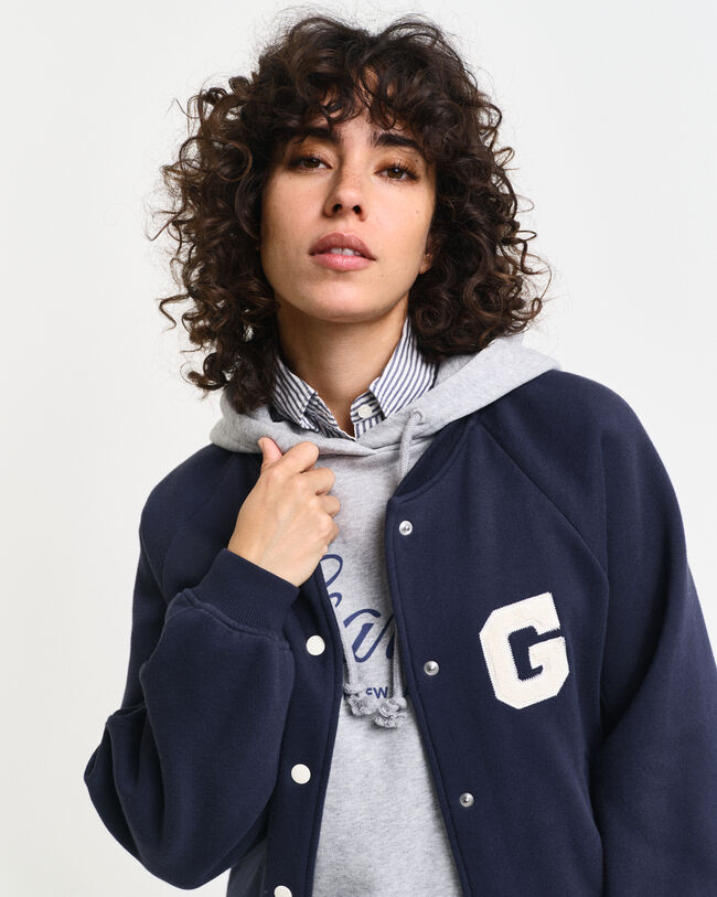 GANT Varsity Jacket de punto con insignia G