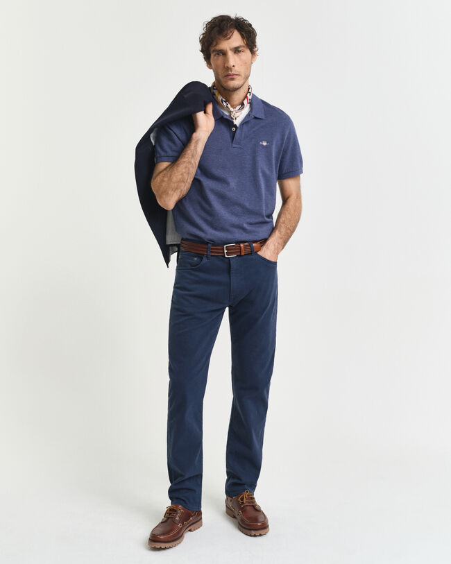 Polo de piqué Regular Fit Shield