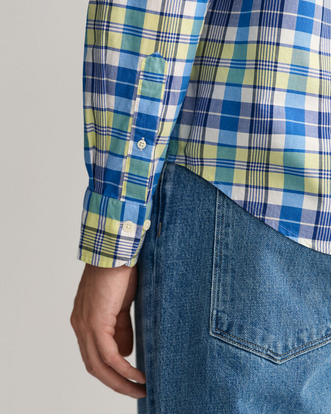 Camisa Regular Fit a cuadros de colores