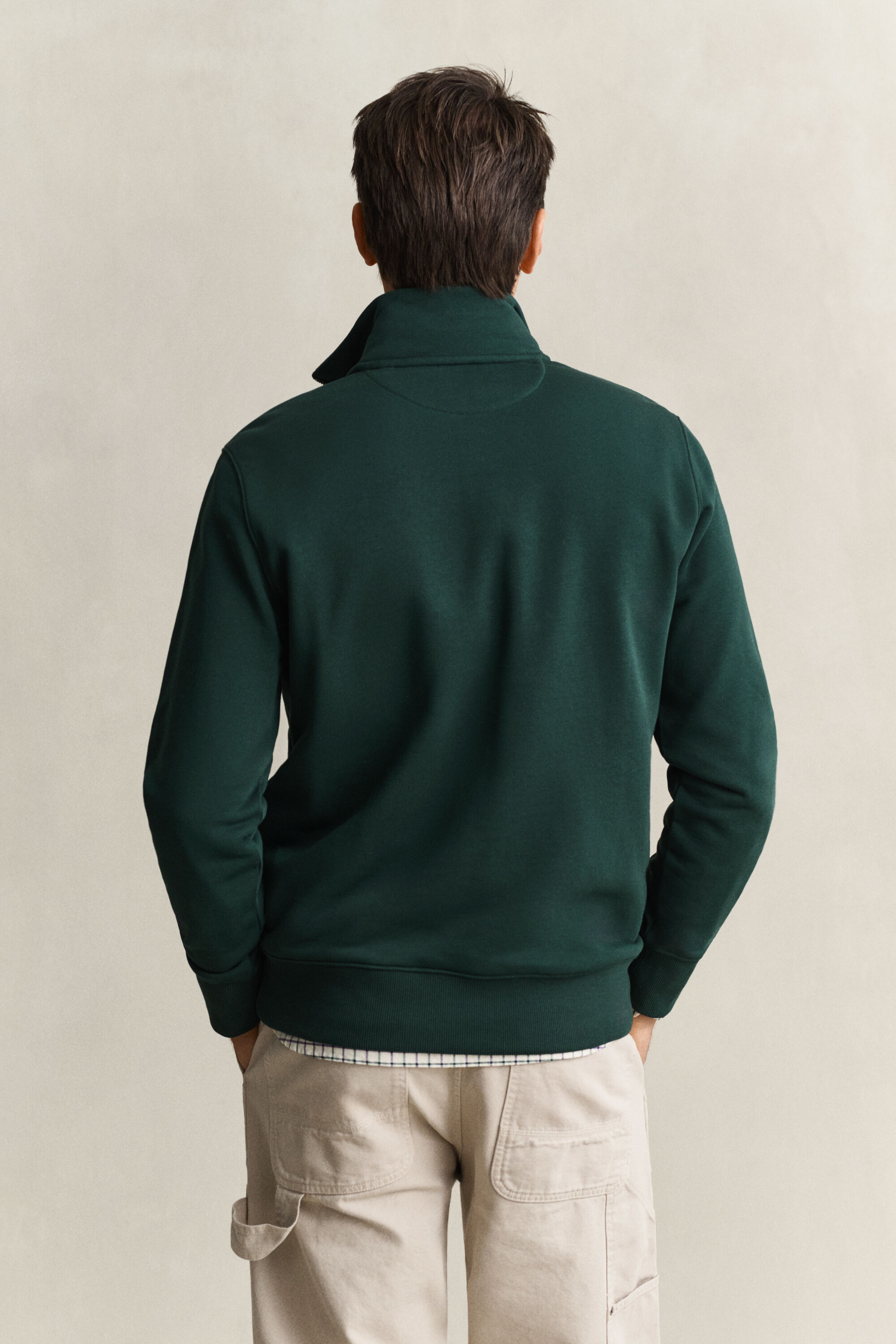 Sudadera Shield con media cremallera