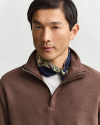 Sudadera Light Sacker Rib con media cremallera