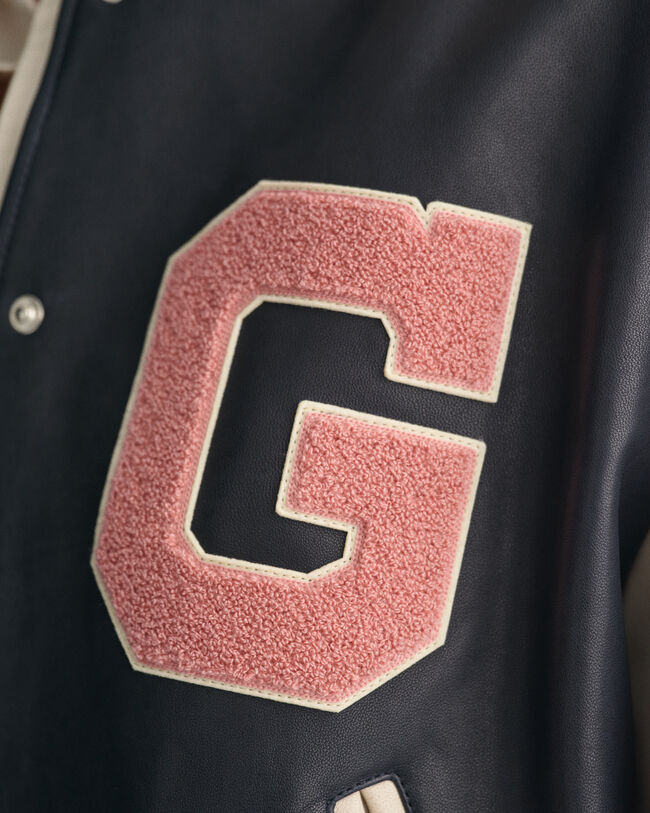 GANT Varsity Jacket de piel