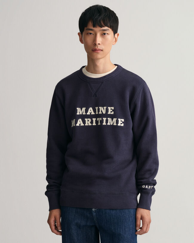 Sudadera de cuello redondo Maritime
