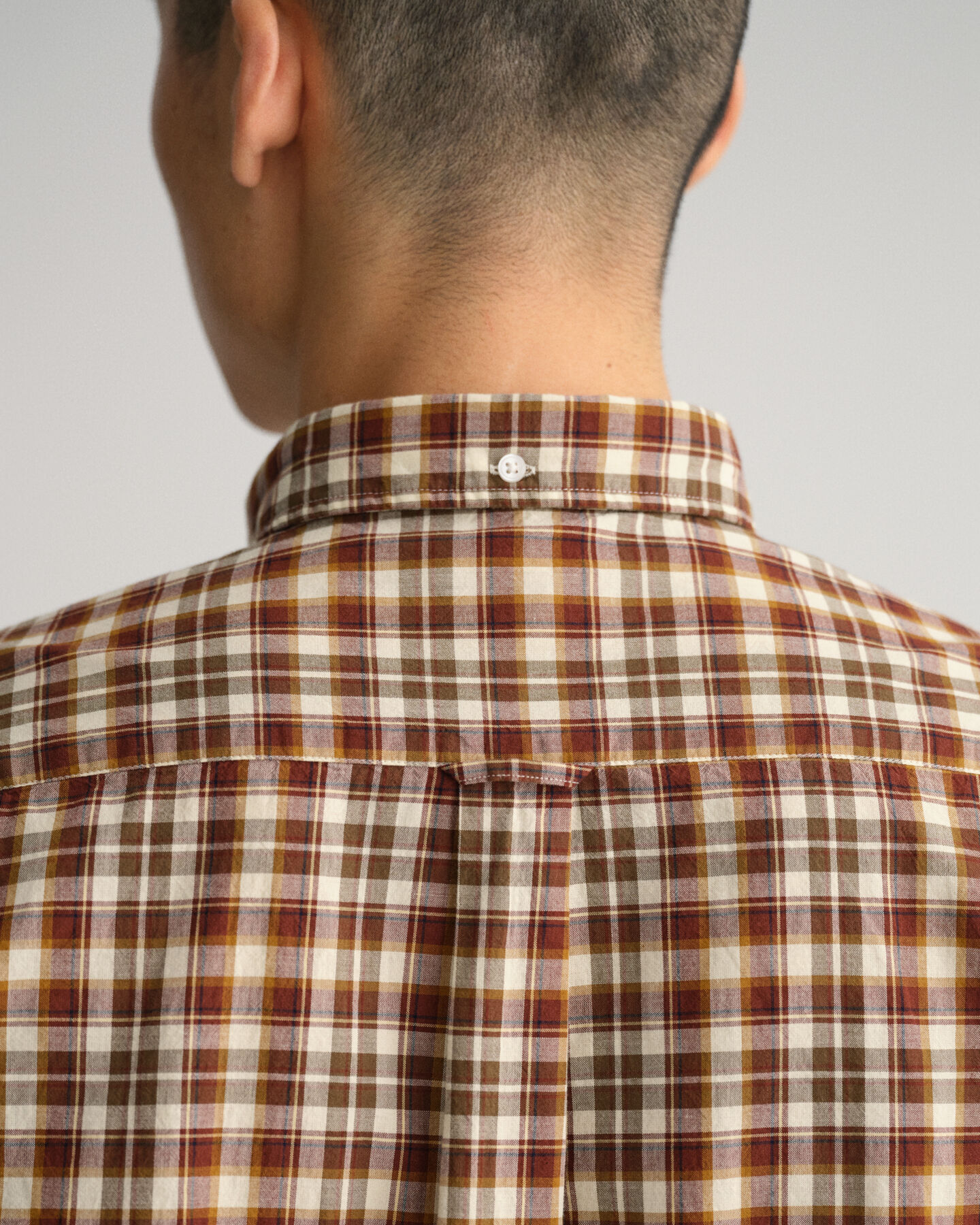 Camisa Regular Fit de velarte en tela escocesa