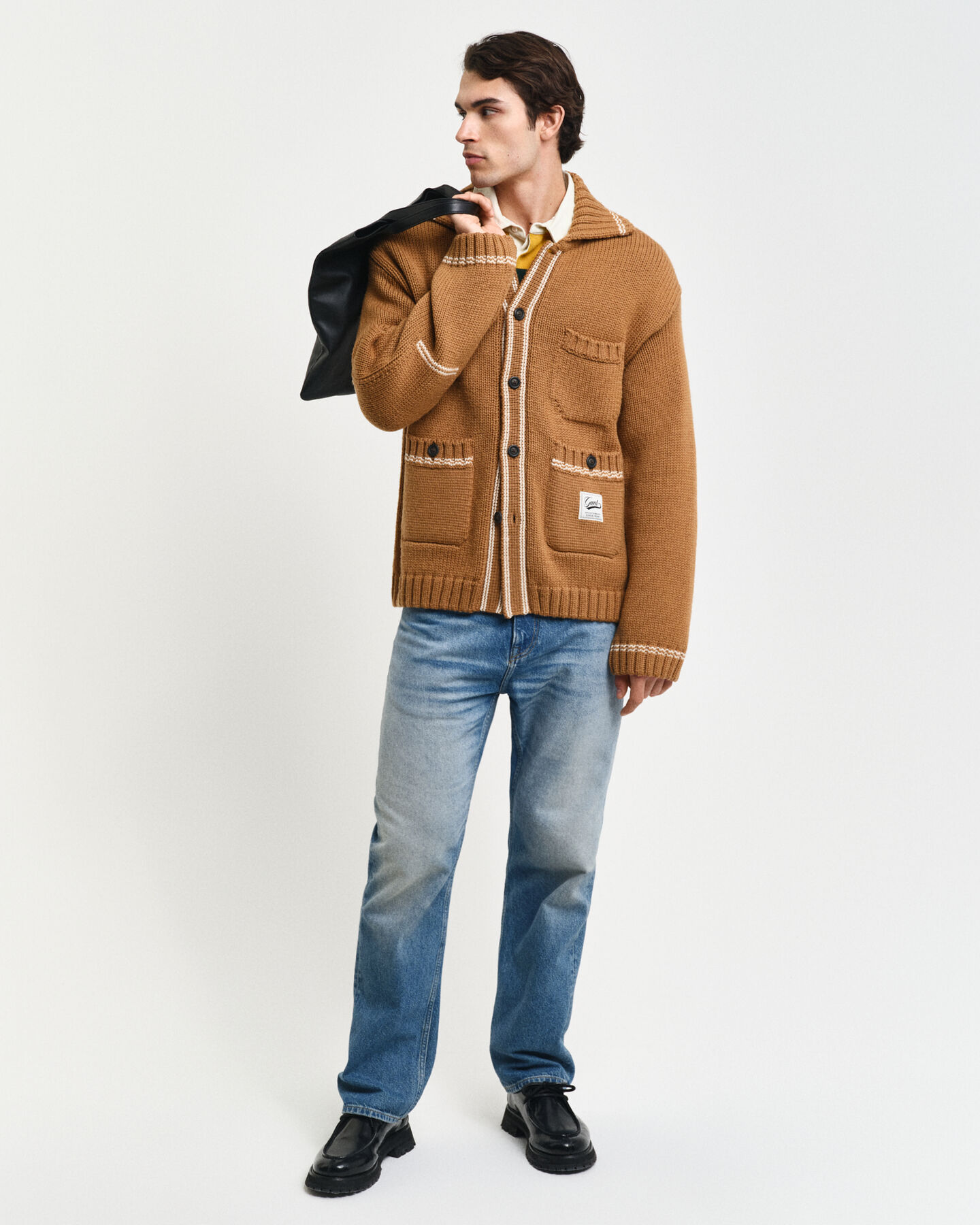 Cárdigan de lana con botones