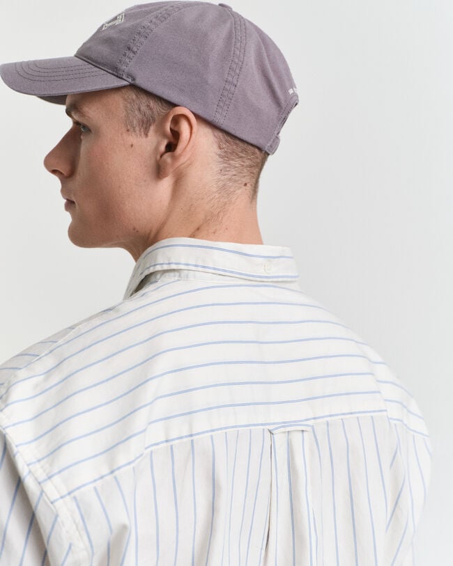 Camisa Relaxed Fit Luxury Oxford a rayas