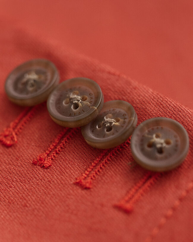 Americana de traje en algod&oacute;n y lino