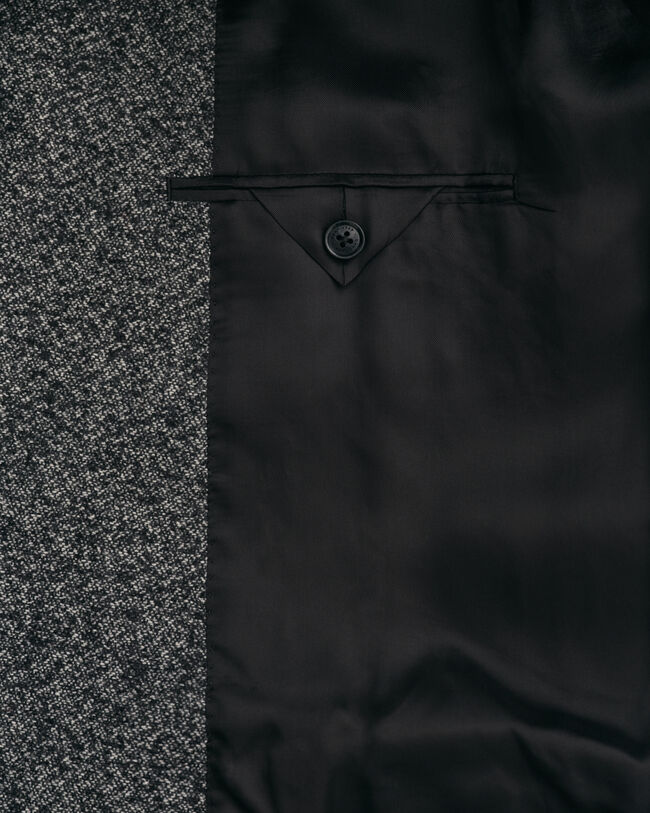 Americana extragrande de tweed