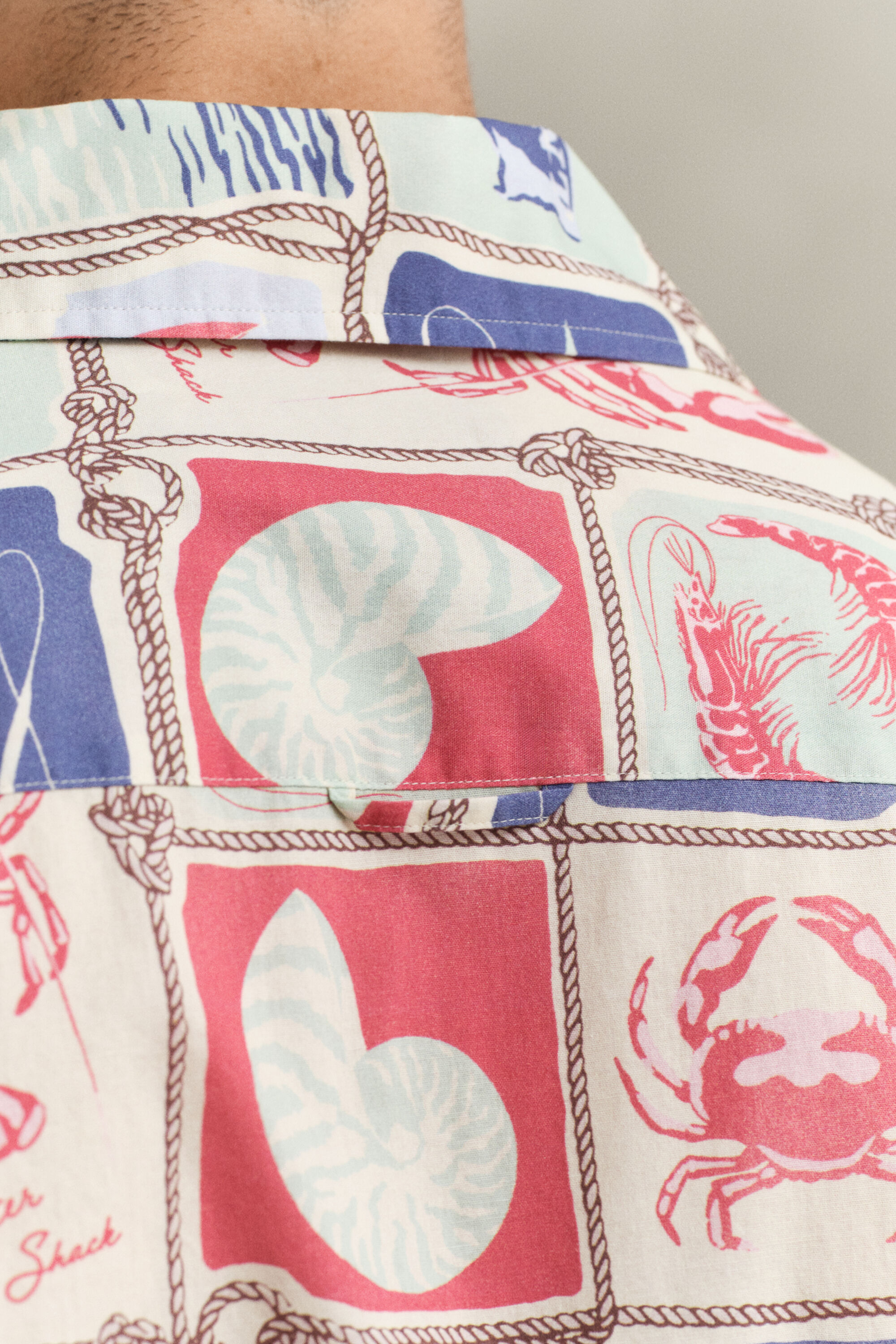 Camisa de manga corta Nautical