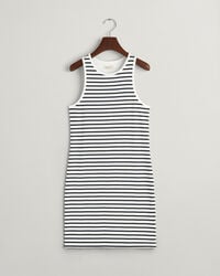 Vestido de tirantes acanalado a rayas Teen Girls