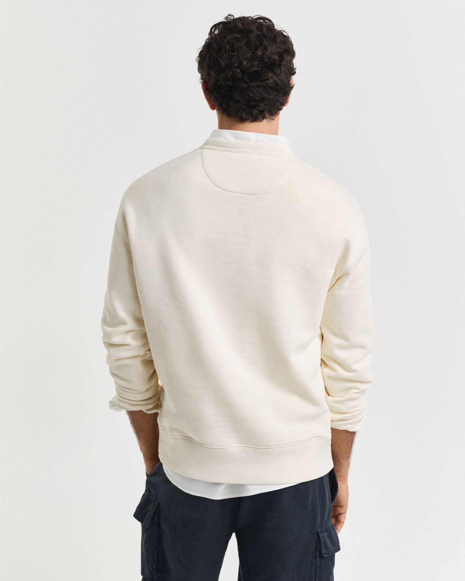 Sudadera de cuello redondo con gráfico