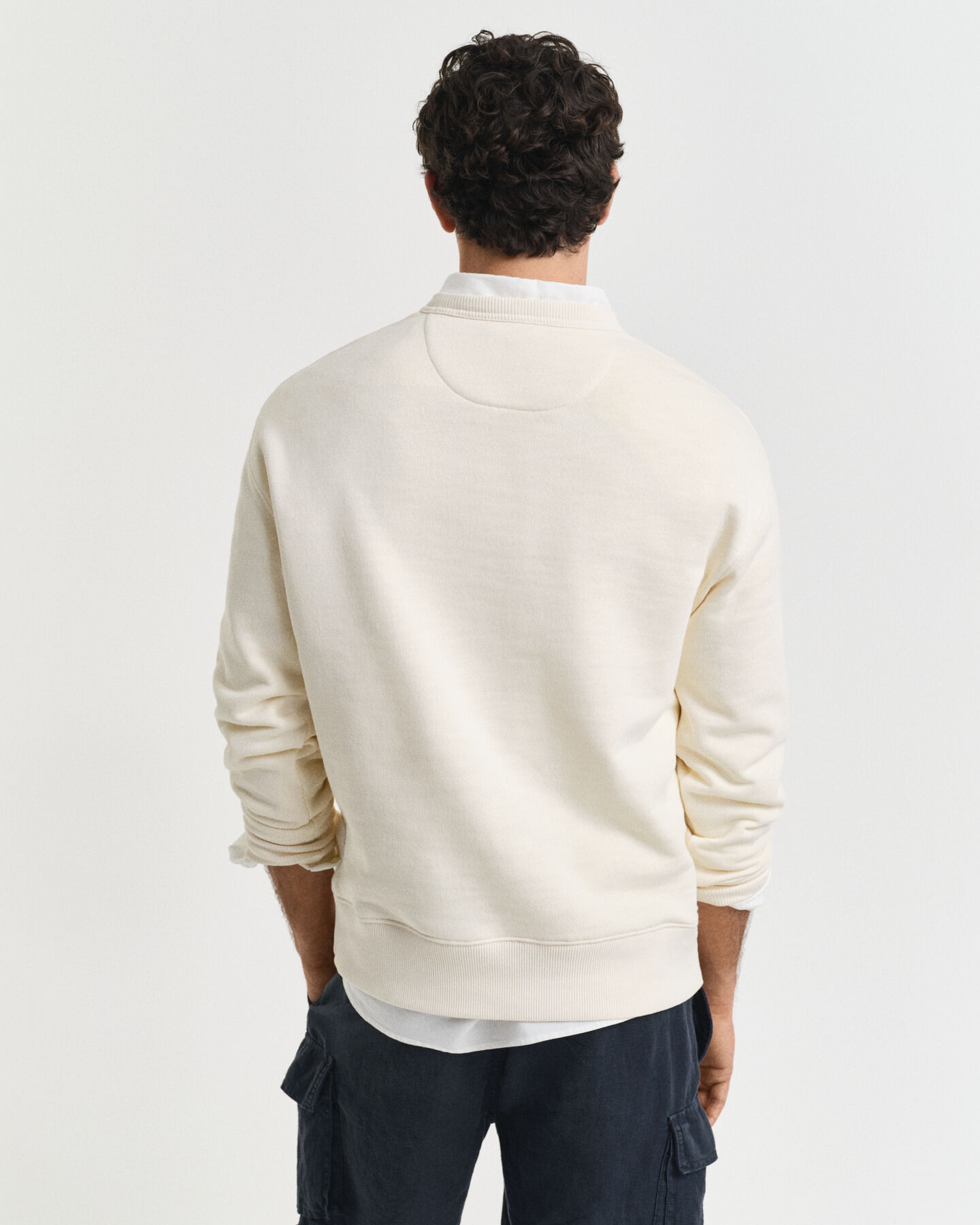 Sudadera de cuello redondo con gráfico