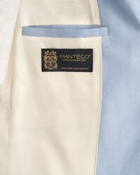 Americana Regular Fit de lino elástico