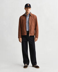 Camisa Regular Fit de algodón y lino