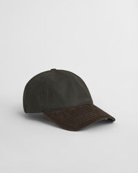 Gorra de algodón encerado