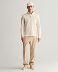 Jersey de algod&oacute;n con media cremallera Milano Knit