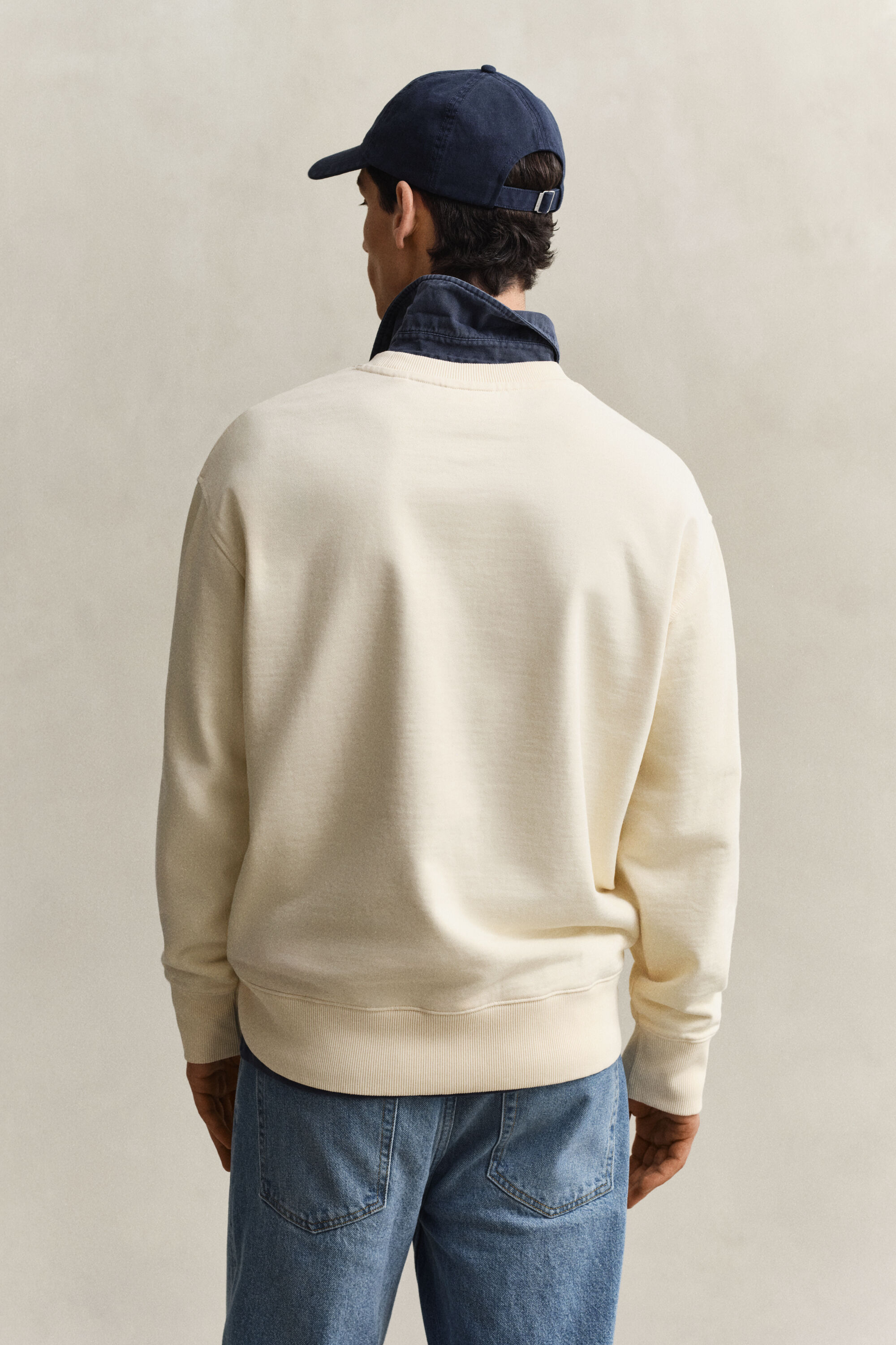 Sudadera con estampado de espray