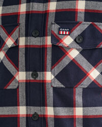 Sobrecamisa de franela a cuadros