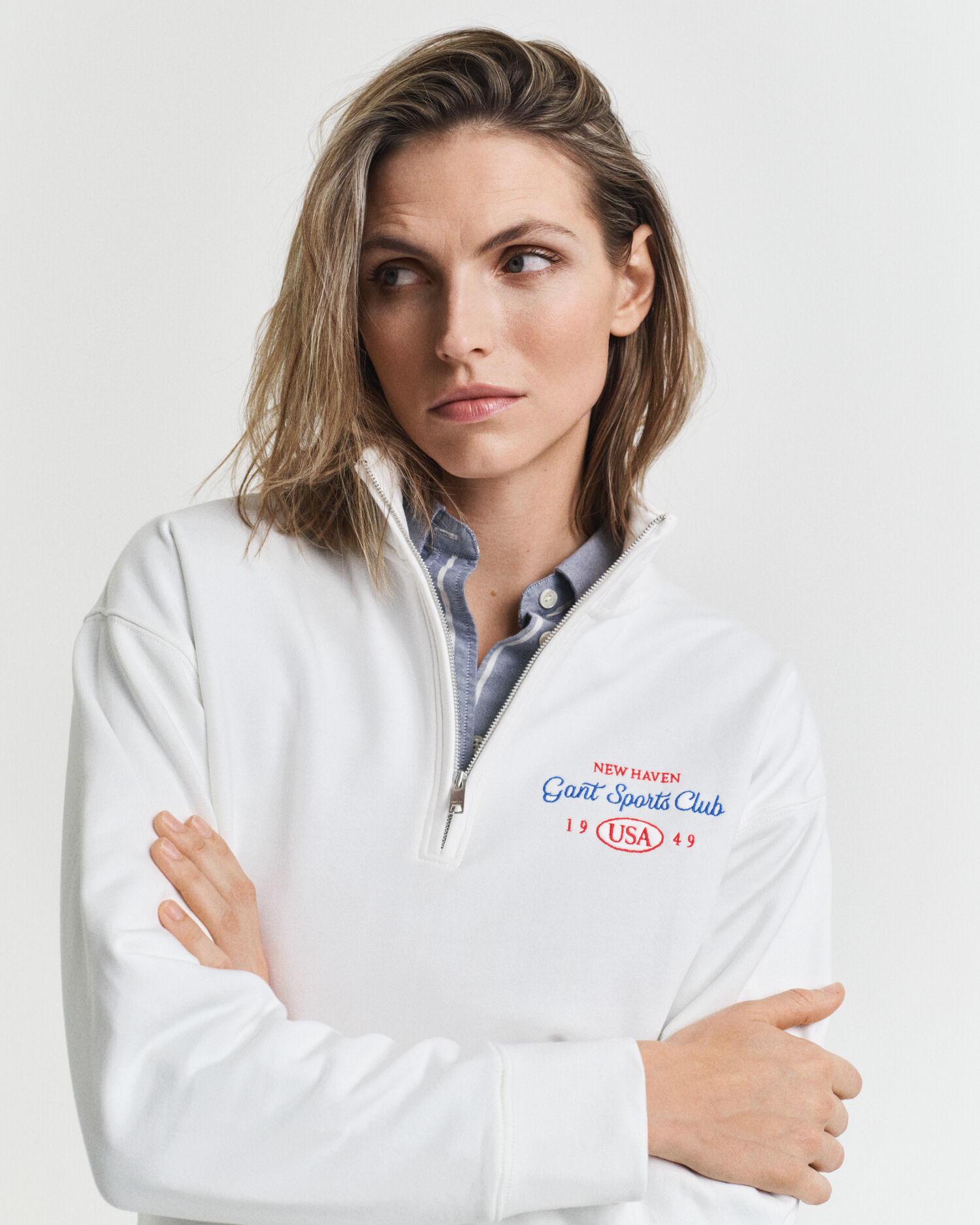 Sudadera con media cremallera Graphic