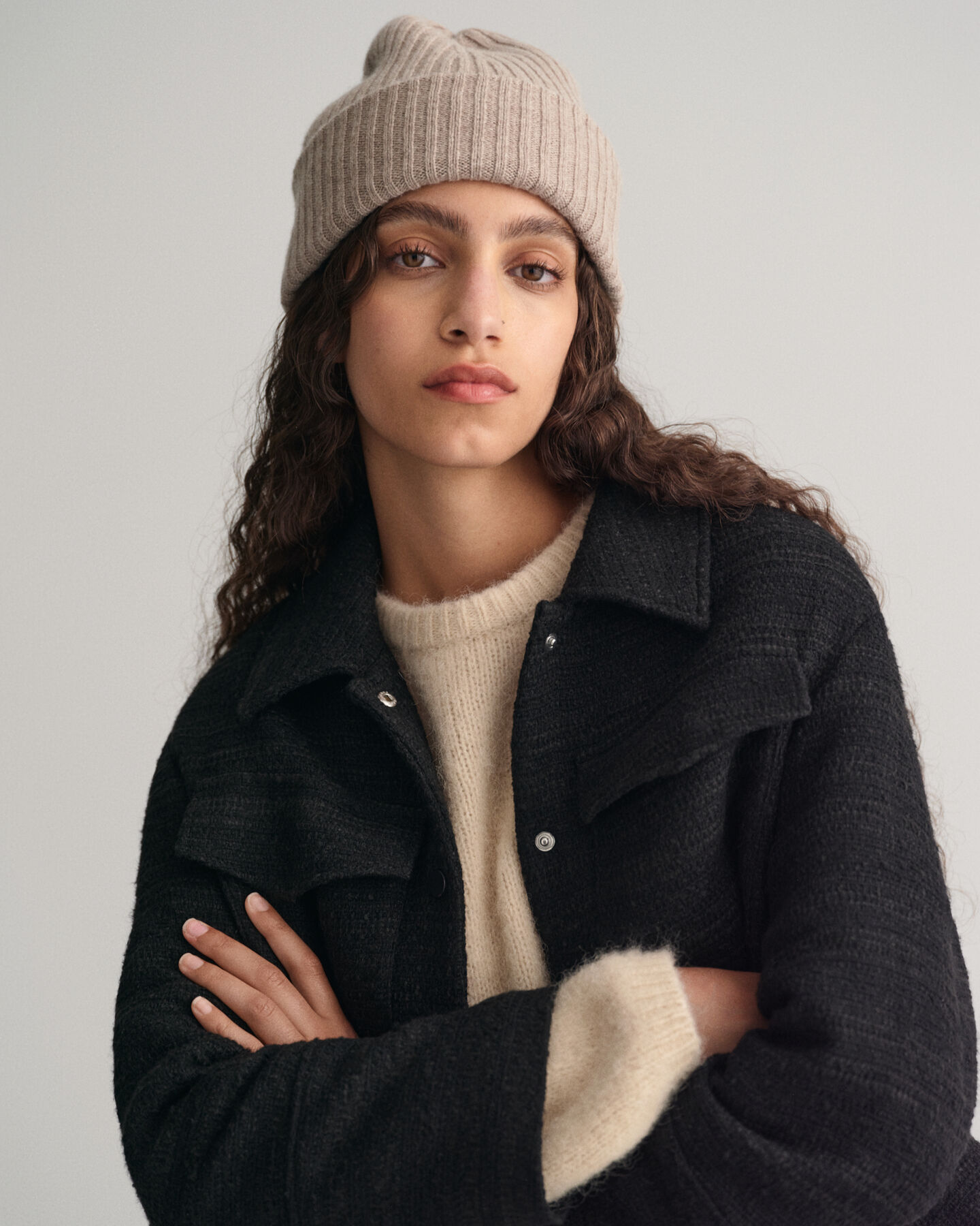 Chaqueta tipo americana de tweed