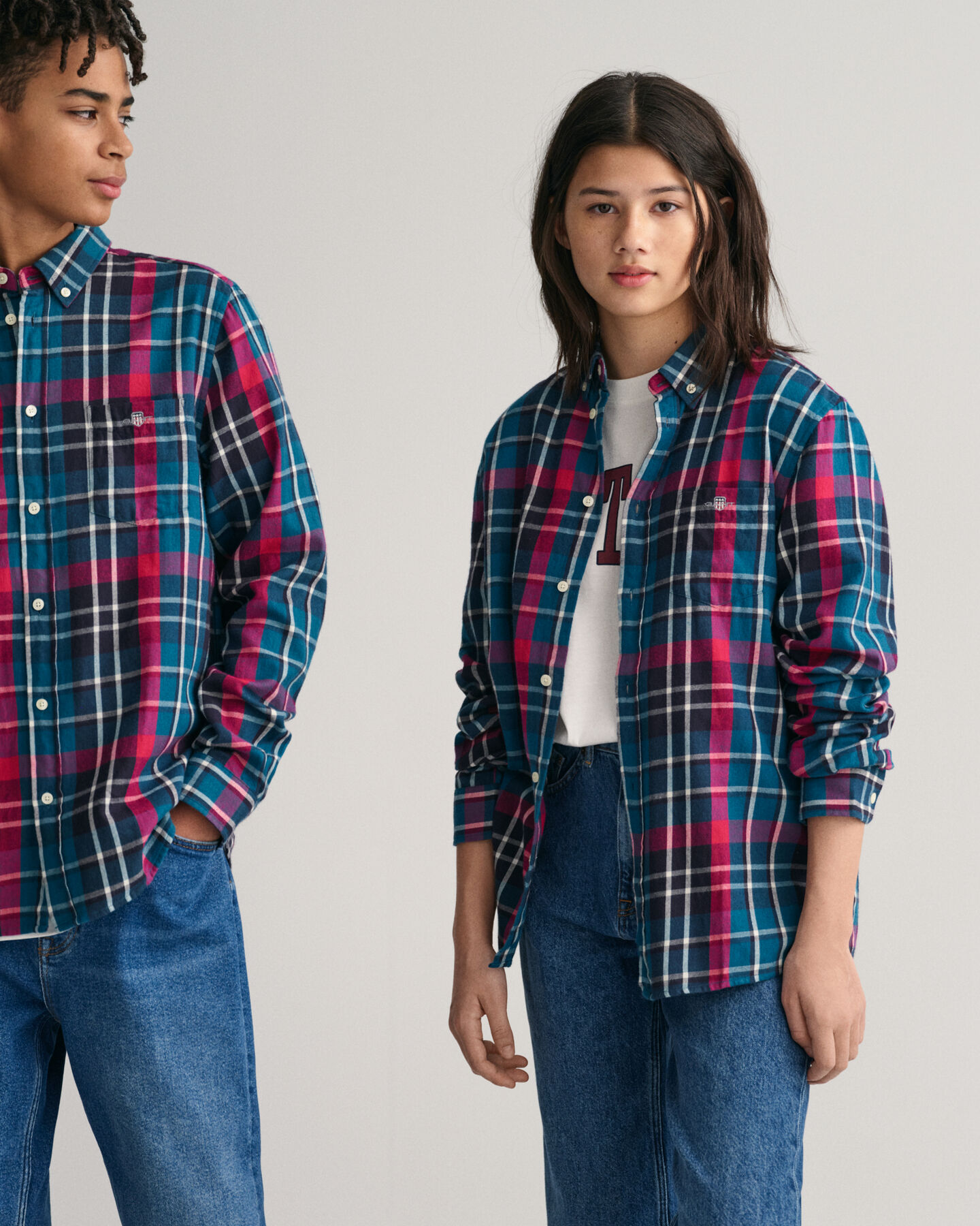 Camisa de cuadros Shield Teens