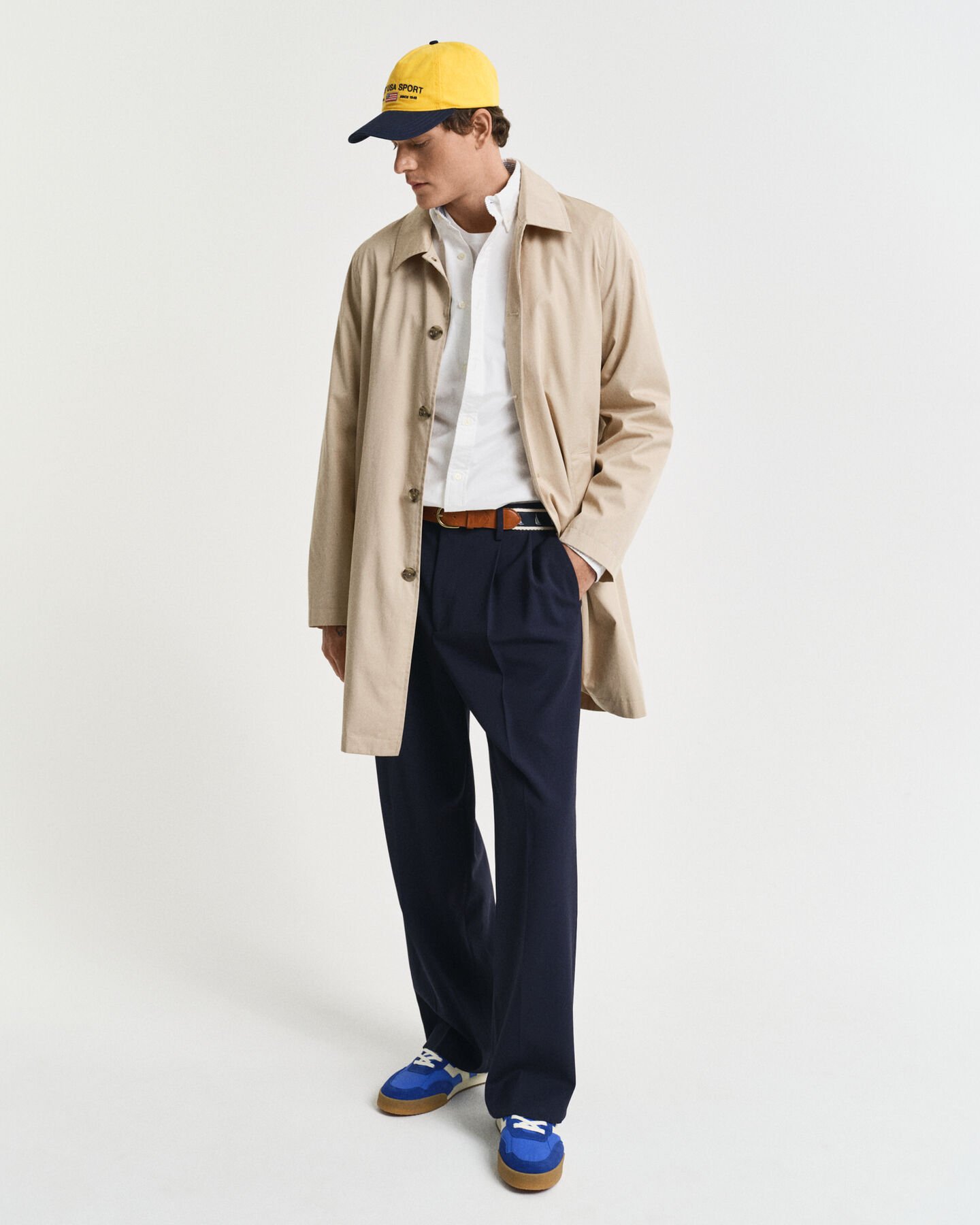 Camisa Oxford Slim Fit elástica