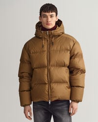 Chaqueta acolchada con lustre