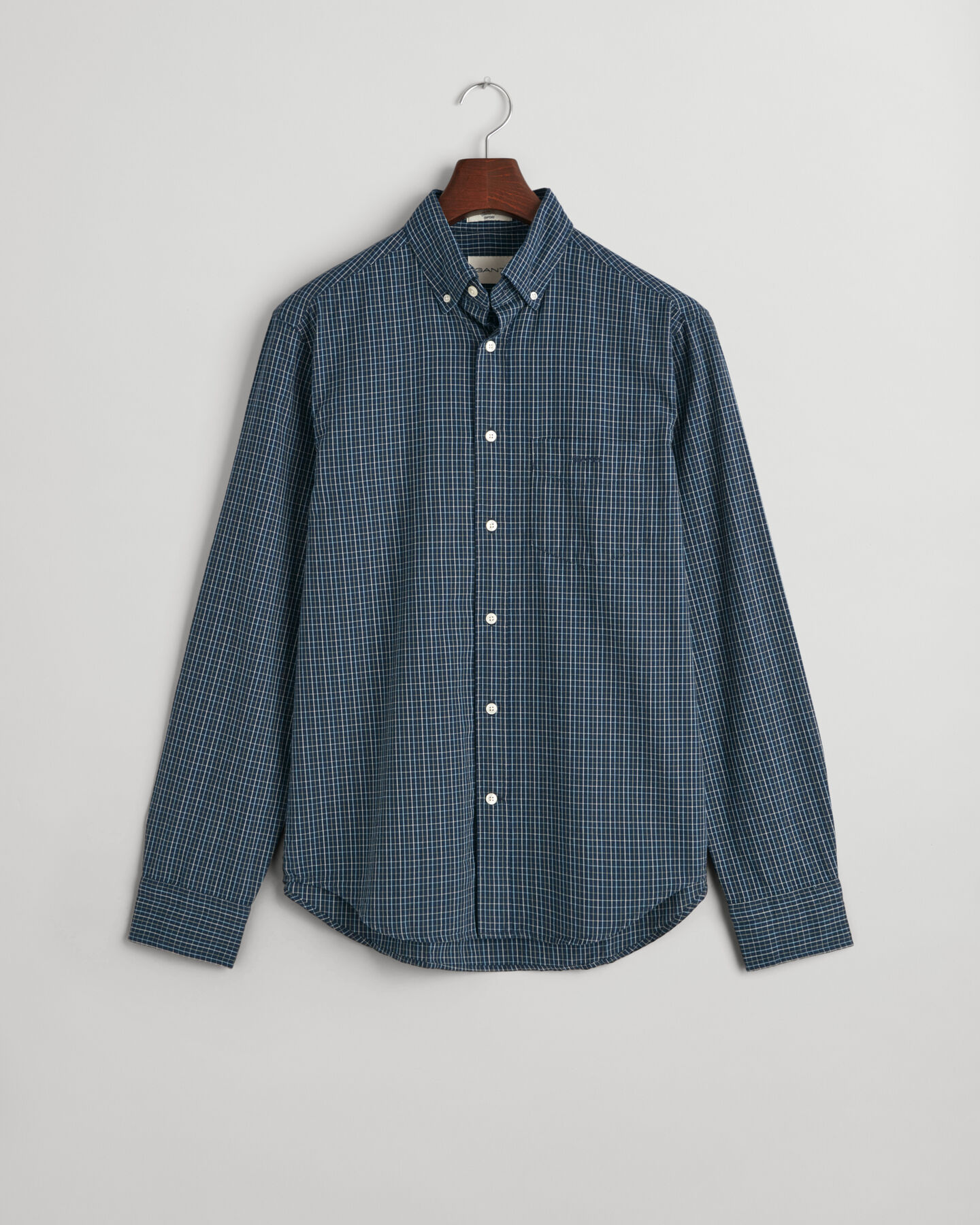 Camisa Oxford Regular Fit Archive Tattersall