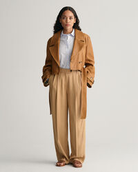 Camisa Regular Fit de popelina a cuadros Vichy