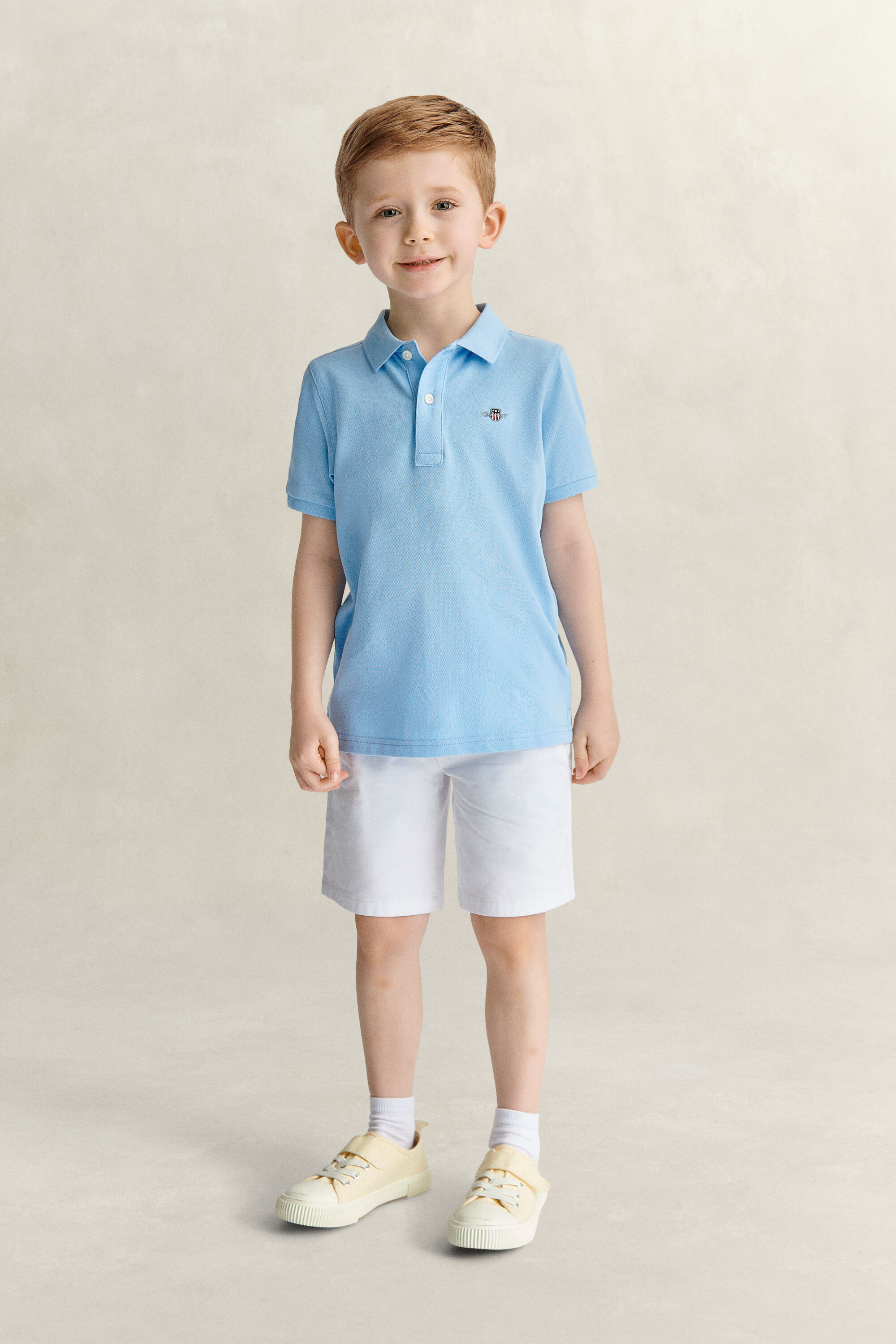 Polo de piqué Shield Kids