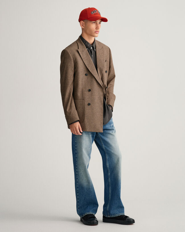 Camisa Relaxed Fit de lyocell te&ntilde;ida en prenda