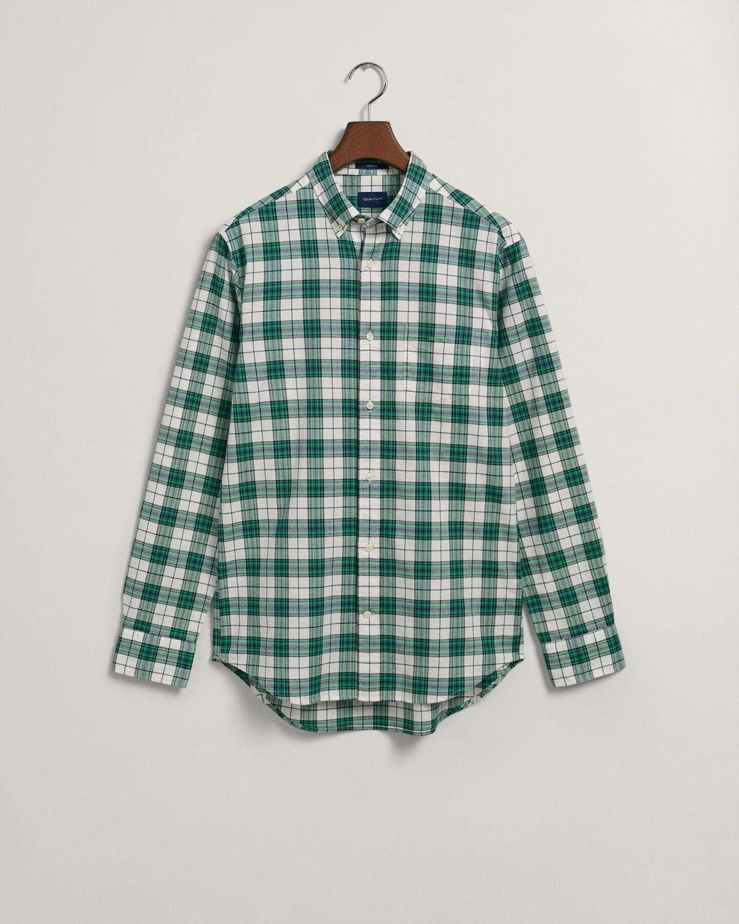 Camisa Oxford Regular Fit a cuadros