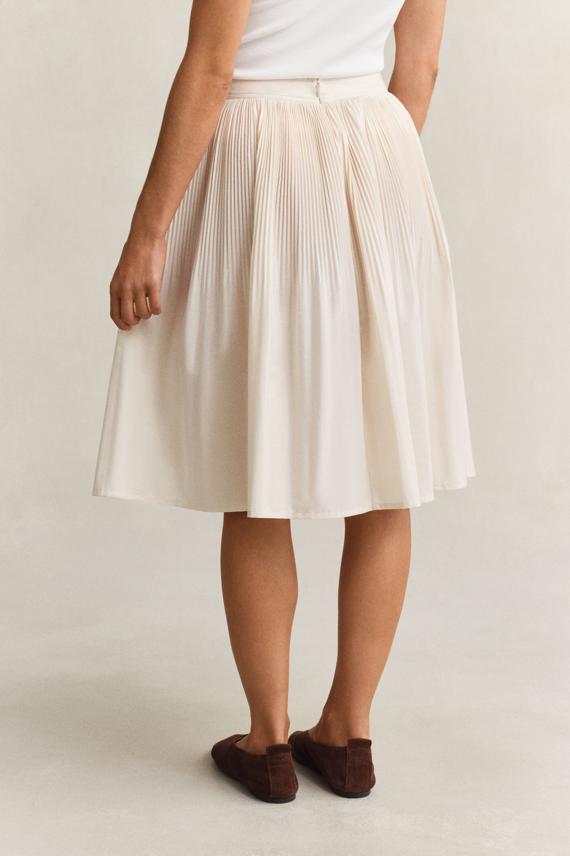 Falda plisada