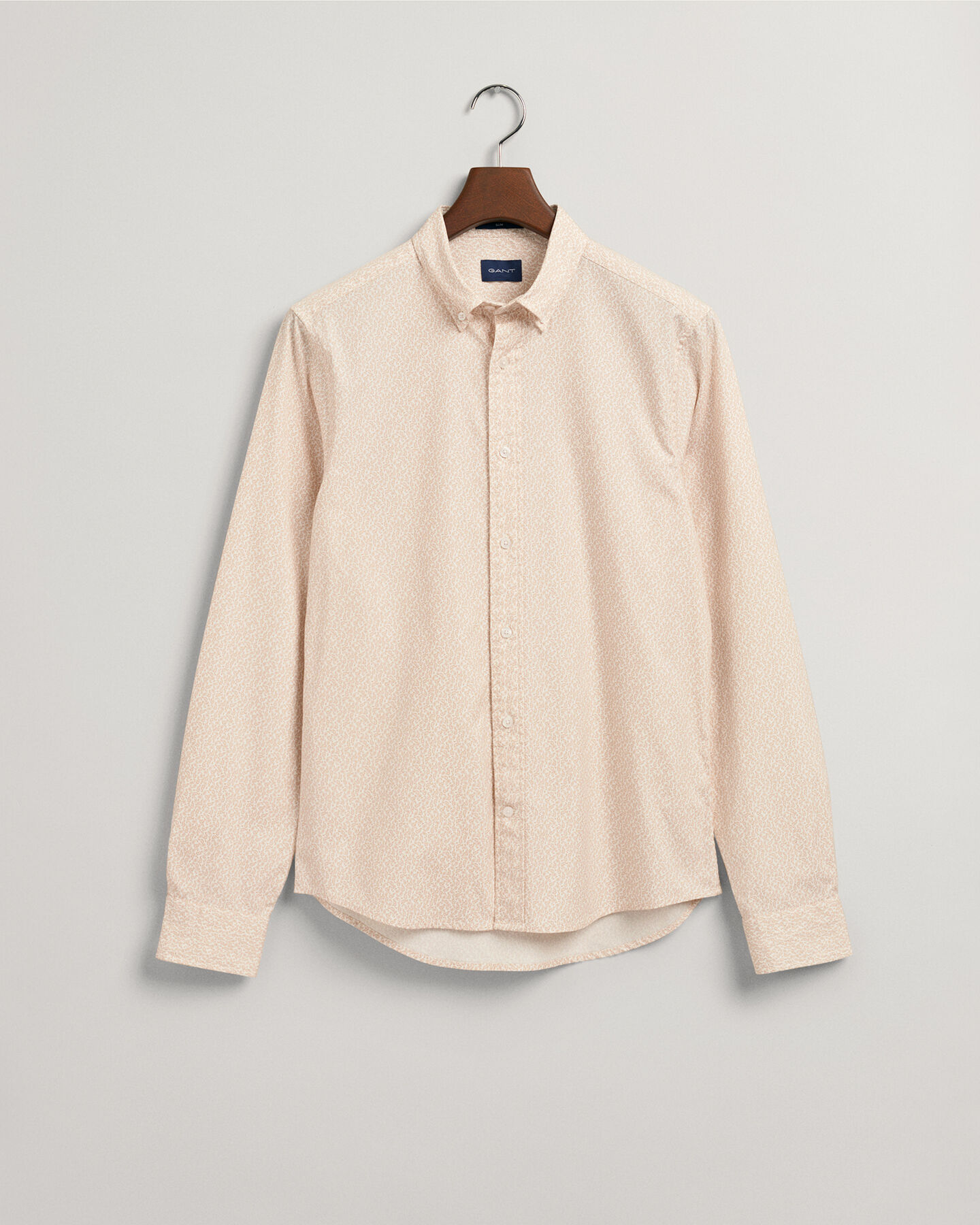 Camisa Oxford Slim Fit Small Paisley