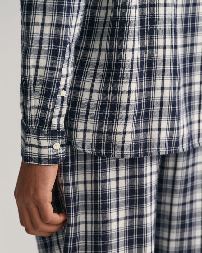 Camisa Regular Fit de franela a cuadros Teen Boys