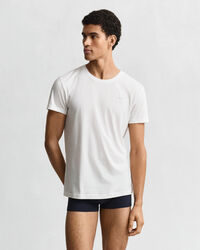 Paquete de dos camisetas de cuello redondo