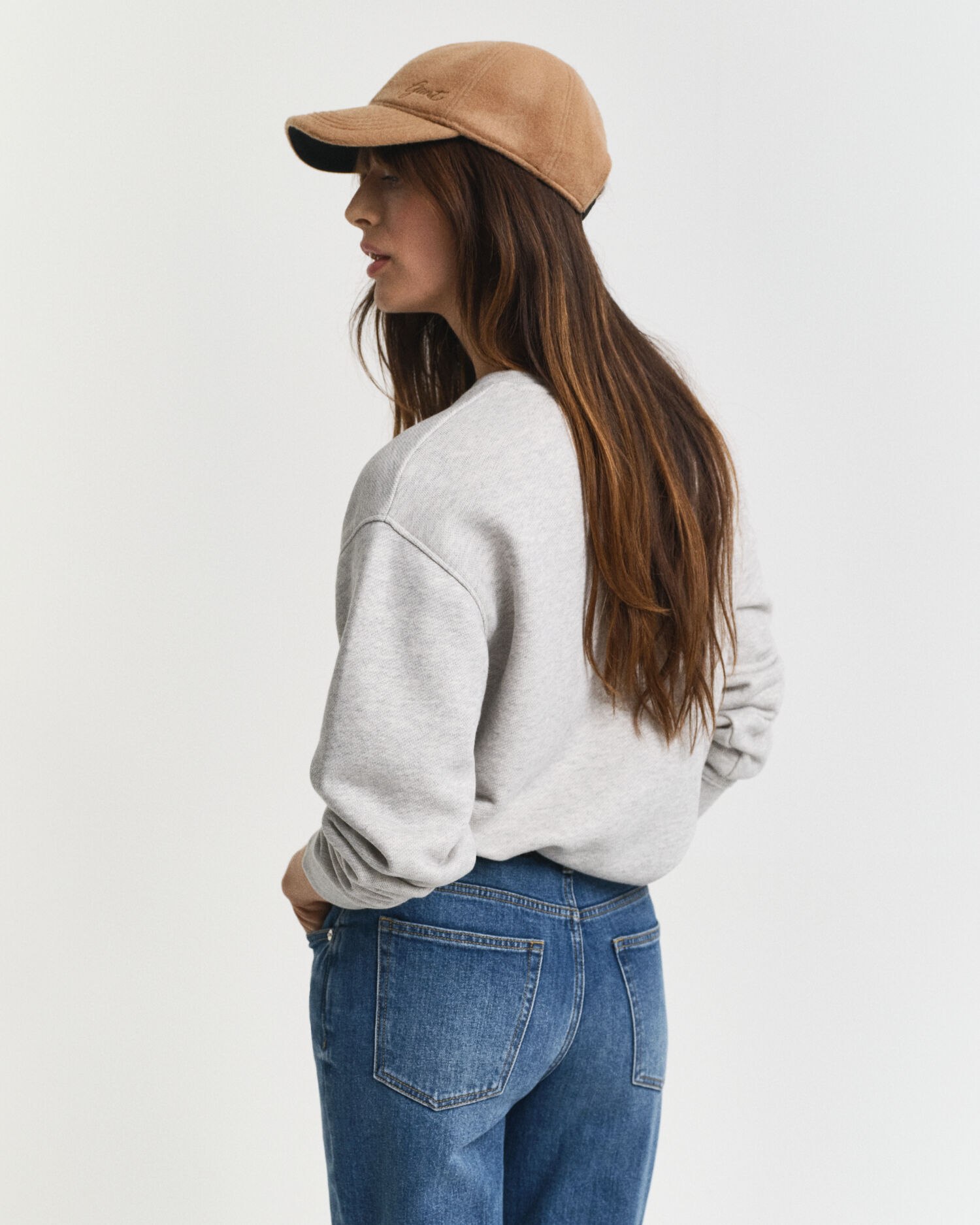 Sudadera de cuello redondo con gráfico