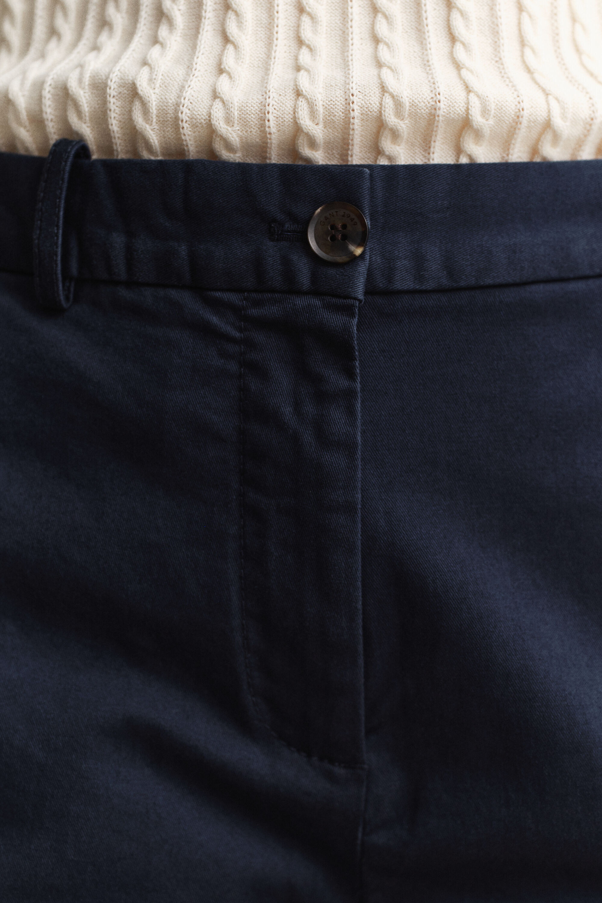 Pantalones chinos cortos