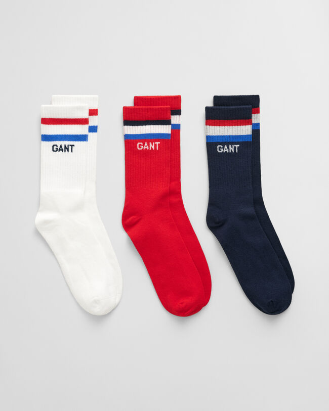 Paquete de tres pares de calcetines Sport Teens