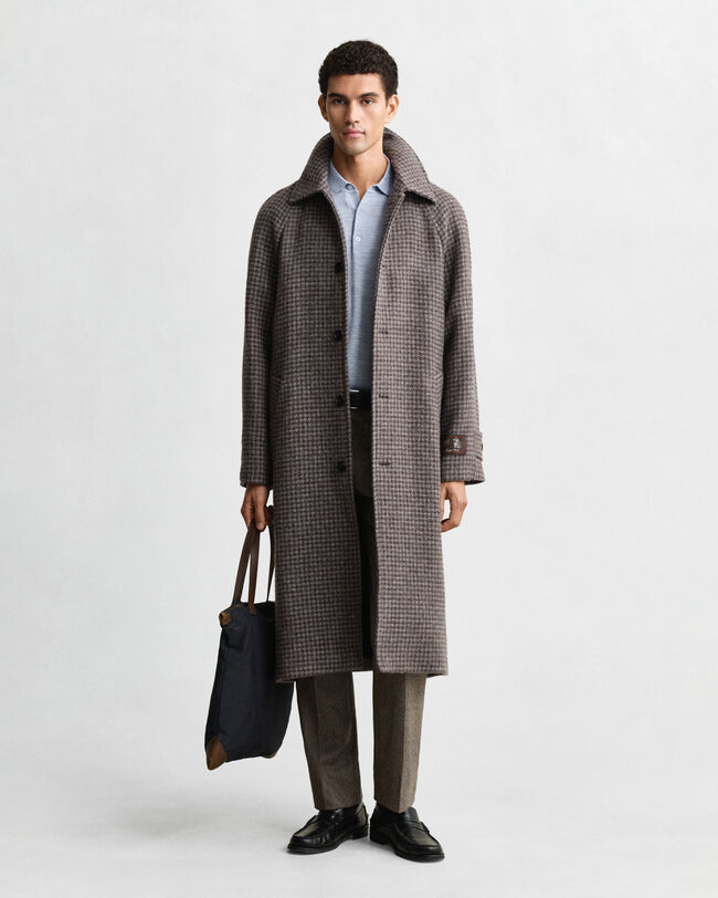 Jersey tipo polo de manga corta de lana merino extrafina