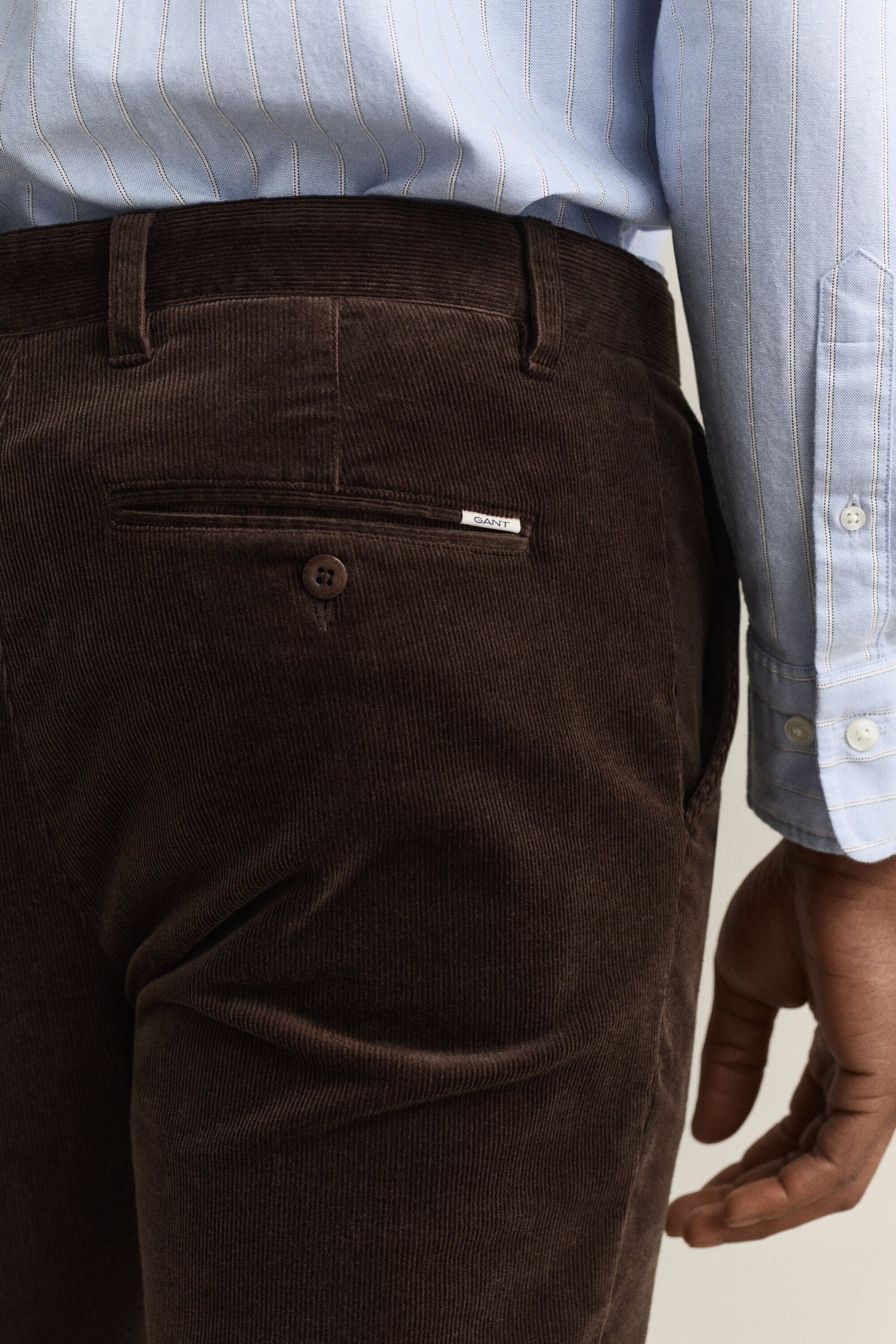 Pantalones chinos Slim Fit de pana