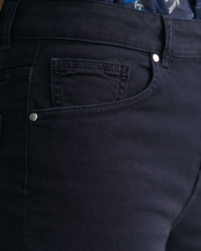 Vaqueros tobilleros anchos Color