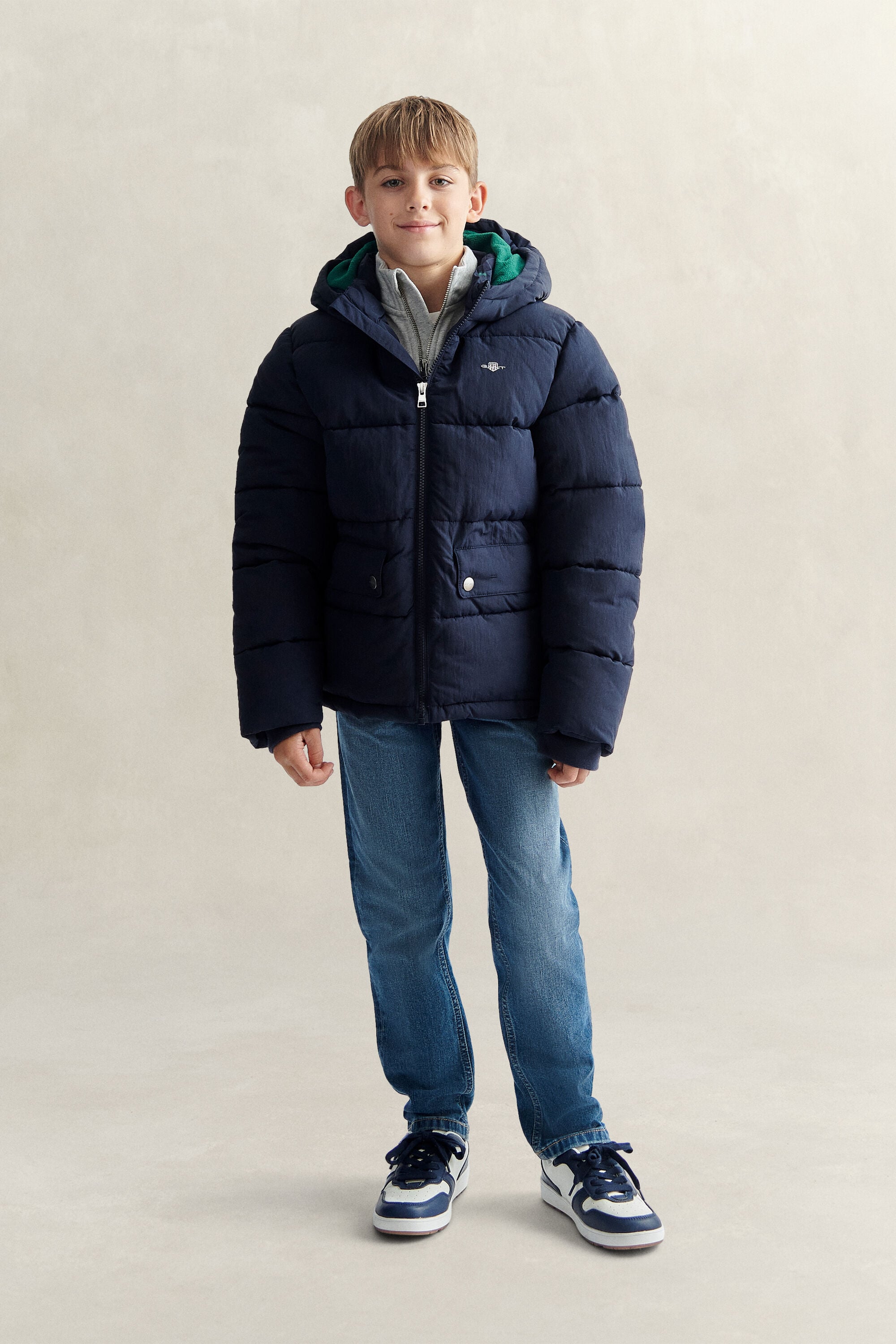 Chaqueta Baffle Teen Boys