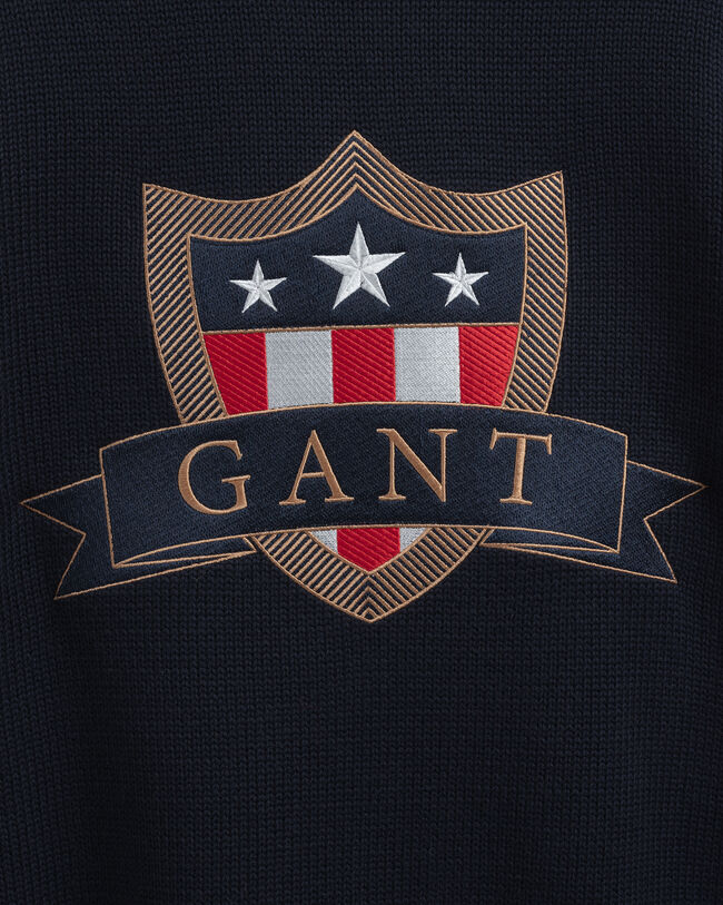 Jersey con cuello de cisne Banner Shield Teens