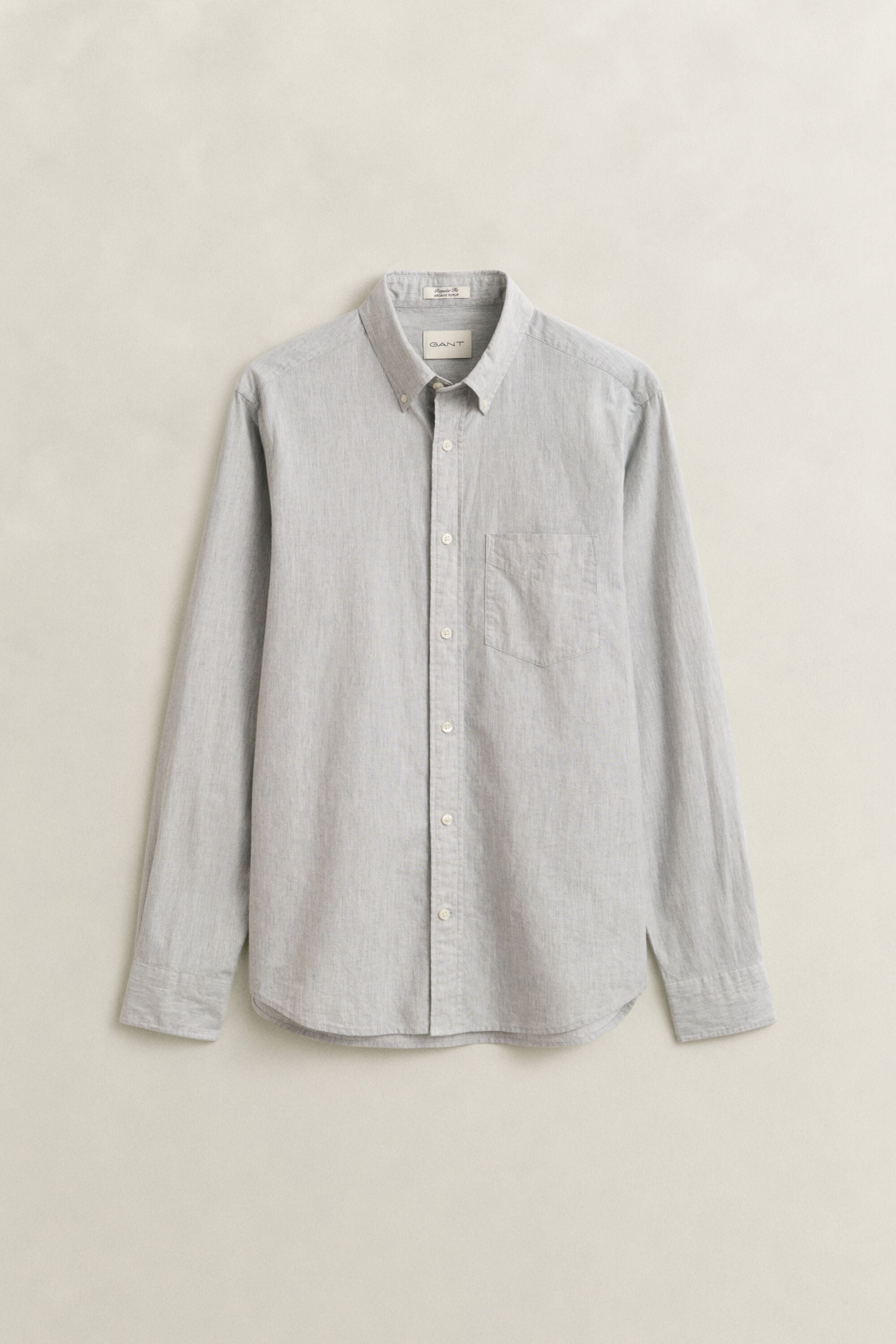 Camisa de popelina jaspeada Archive